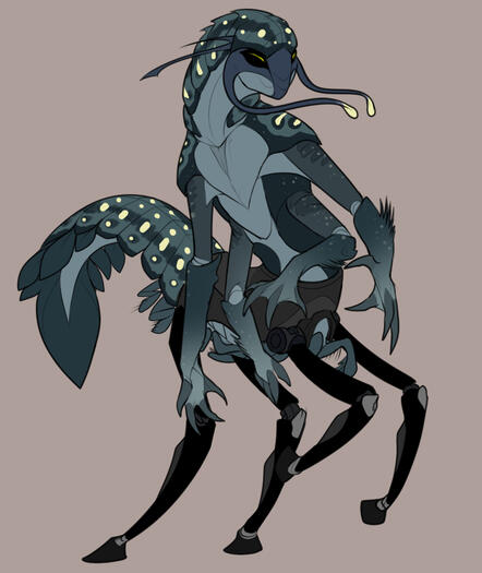 Alien shrimp-taur